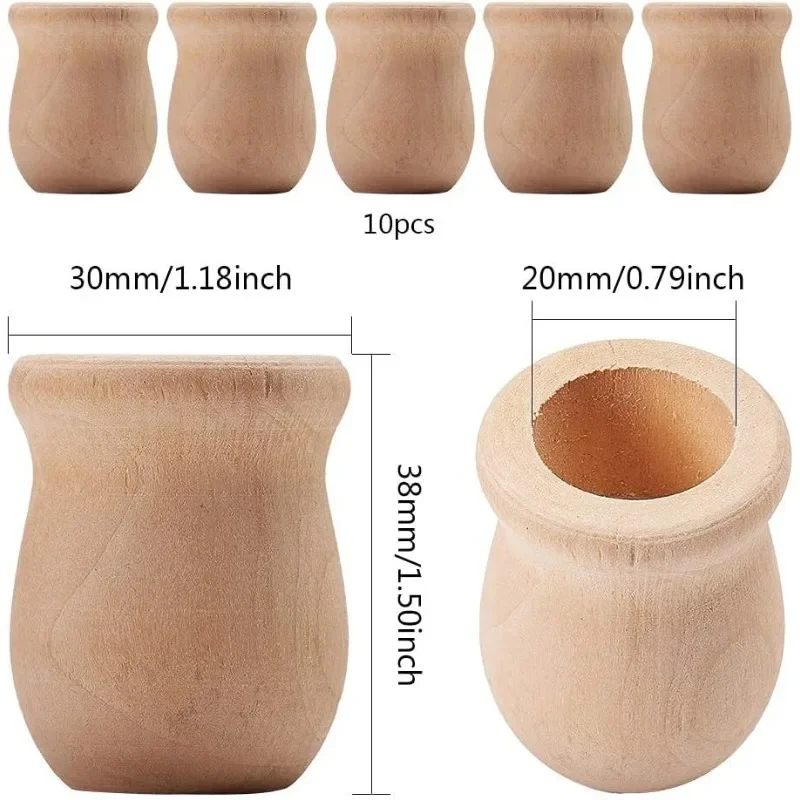 10 pcs 1.5 Inch 10pcs Unfinish - đánh giá và giá Florist Supply Vases