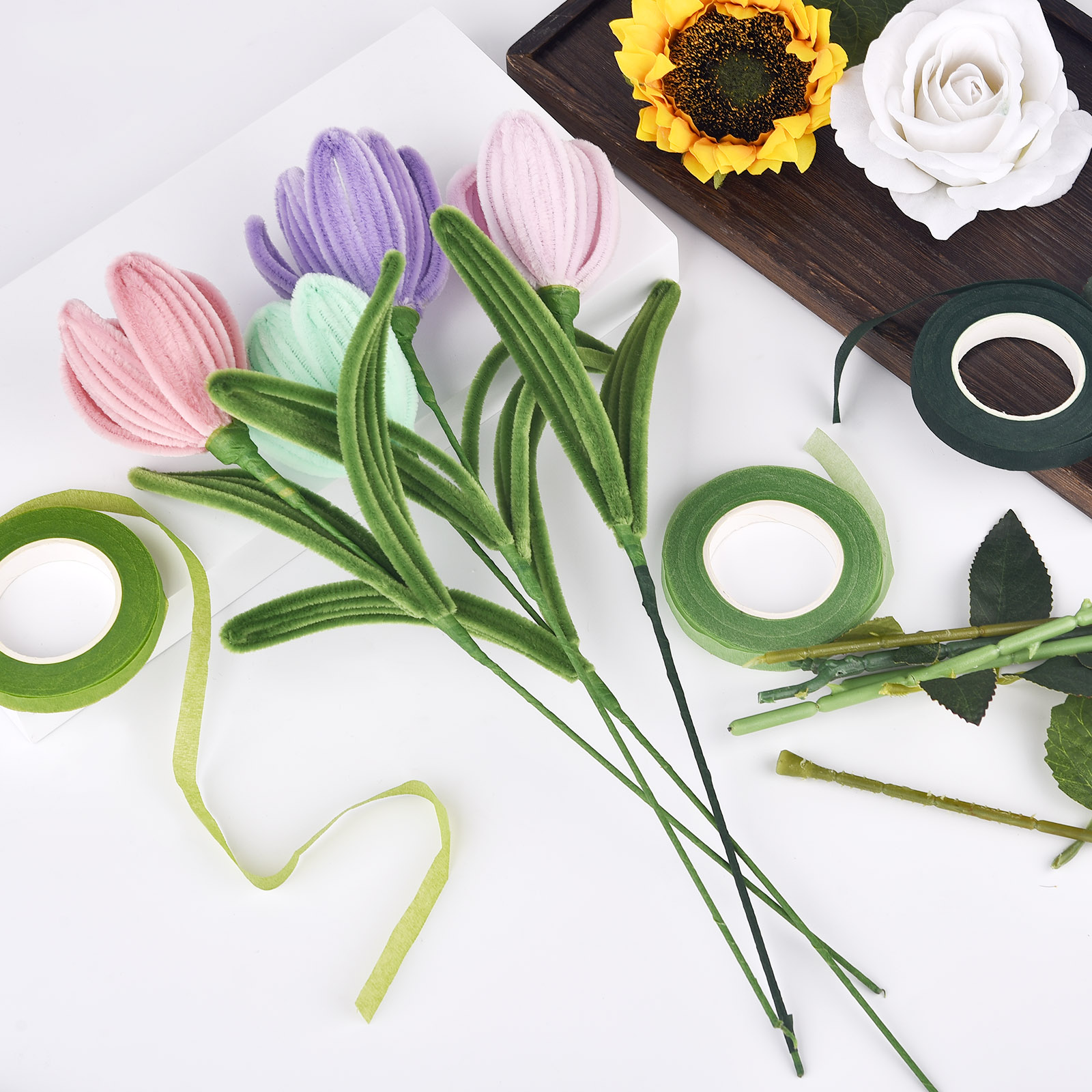 30yards Floral Stem Tape Corsa - đánh giá và giá Florist Flower Supply