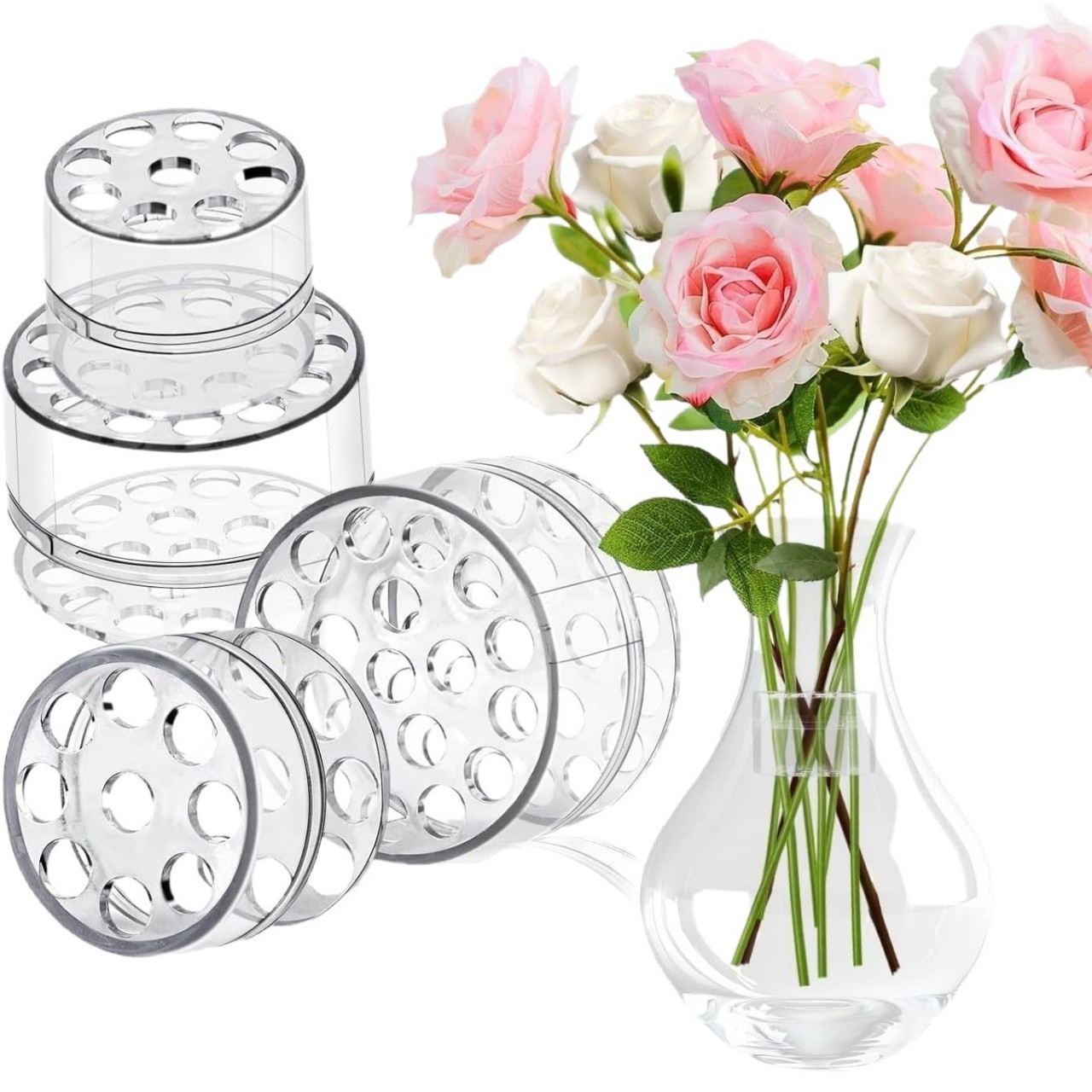 Spiral Ikebana Stem Holder for - đánh giá và giá Florist Supply Vases