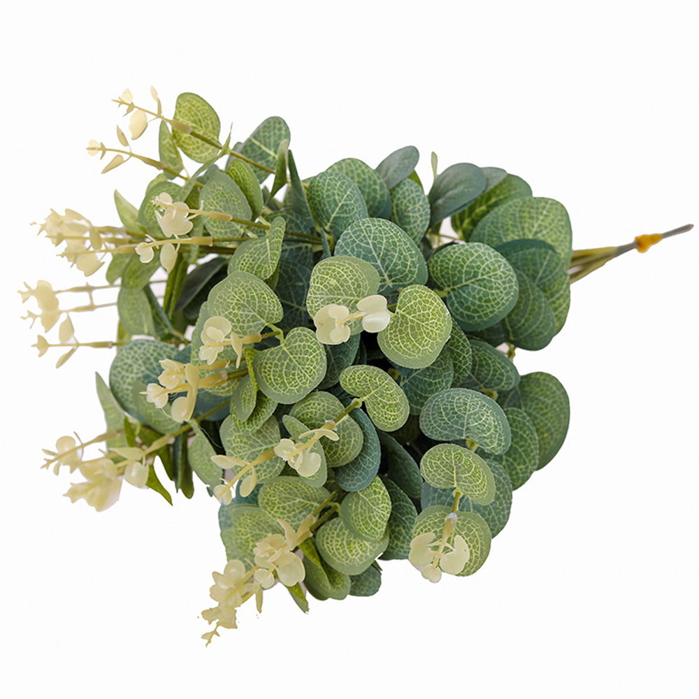 20PCS Fake Plants Silk Eucalyp - đánh giá và giá Florist Supply Vases