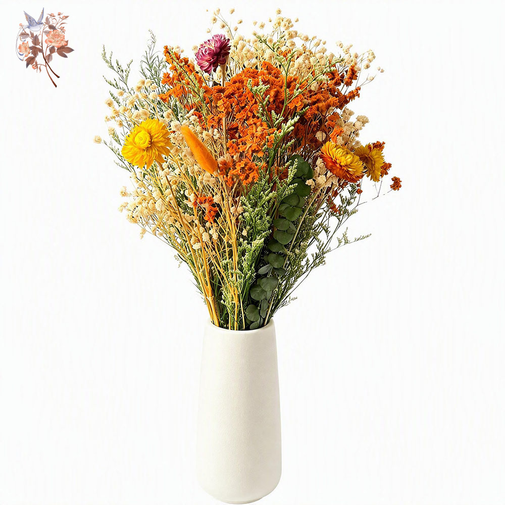 Autumn Dried Flowers Bouquet N - đánh giá và giá Eucalyptus Preserved