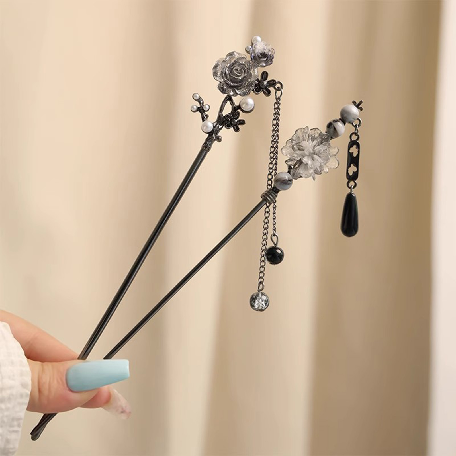 Elegant Flower Hair Sticks For - đánh giá và giá Supply Florist